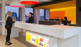 Reception fenice security